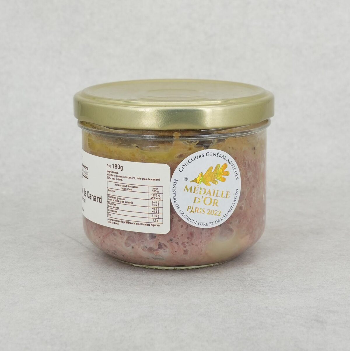 1012B.jpg RILLETTE AU FOIE GRAS DE CANARD DOMAINE DE VOISIN – Image 2