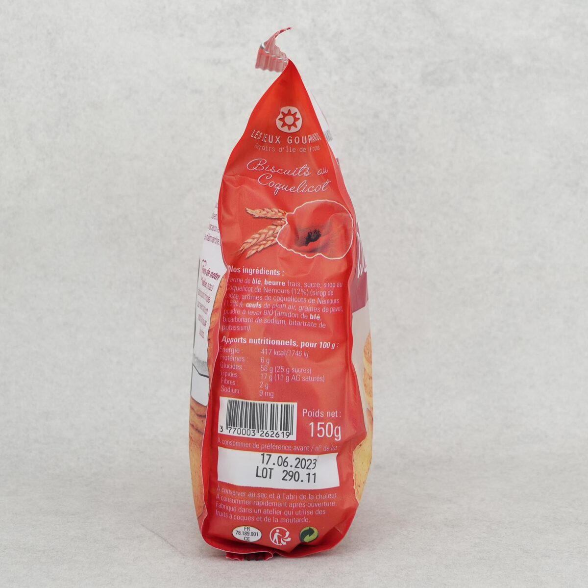 BISCUITS COQUELICOT LES DEUX GOURMANDS – Image 2