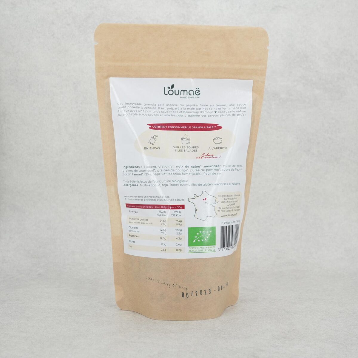 GRANOLA PAPRIKA FUMÉ TAMARI LOUMAE – Image 2