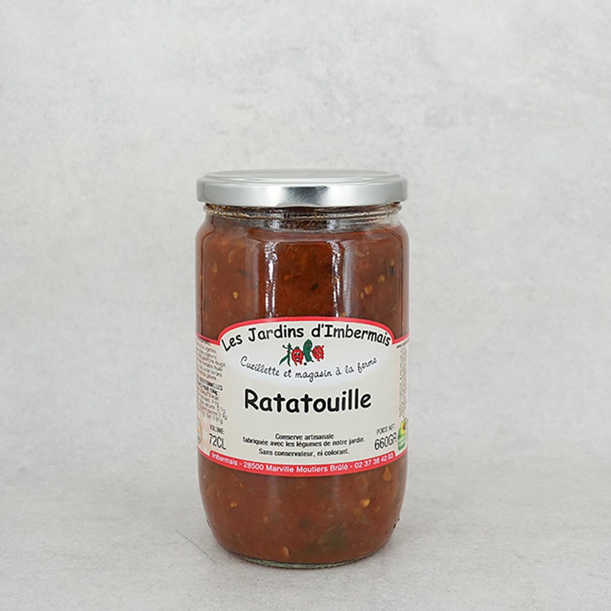 BOCAL DE RATATOUILLE LES JARDINS D'IMBERMAIS – Image 1