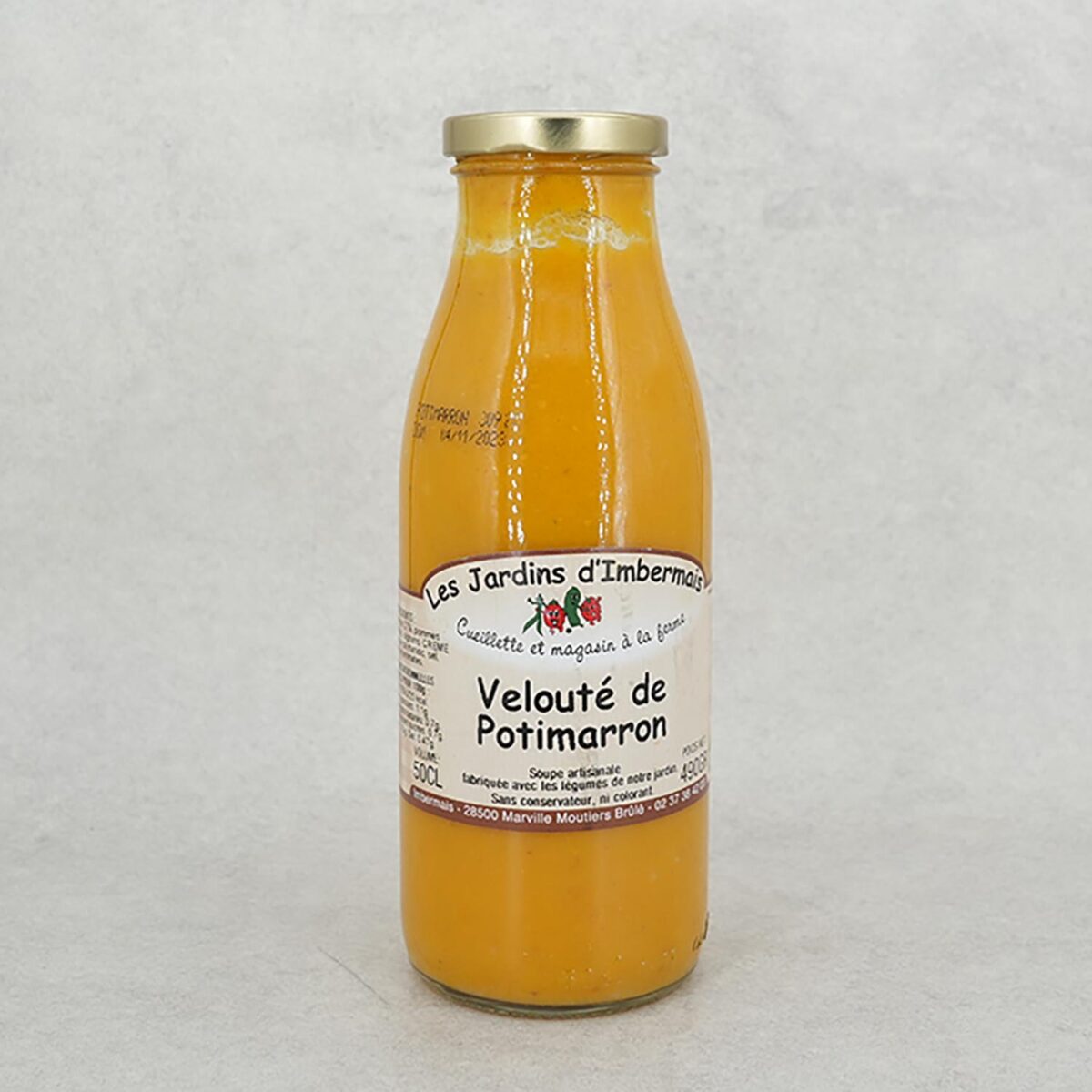 VELOUTÉ DE POTIMARRON LES JARDINS D'IMBERMAIS – Image 1