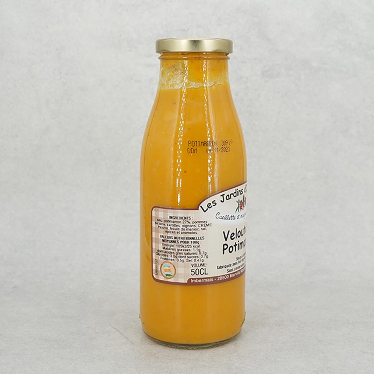 VELOUTÉ DE POTIMARRON LES JARDINS D'IMBERMAIS – Image 2