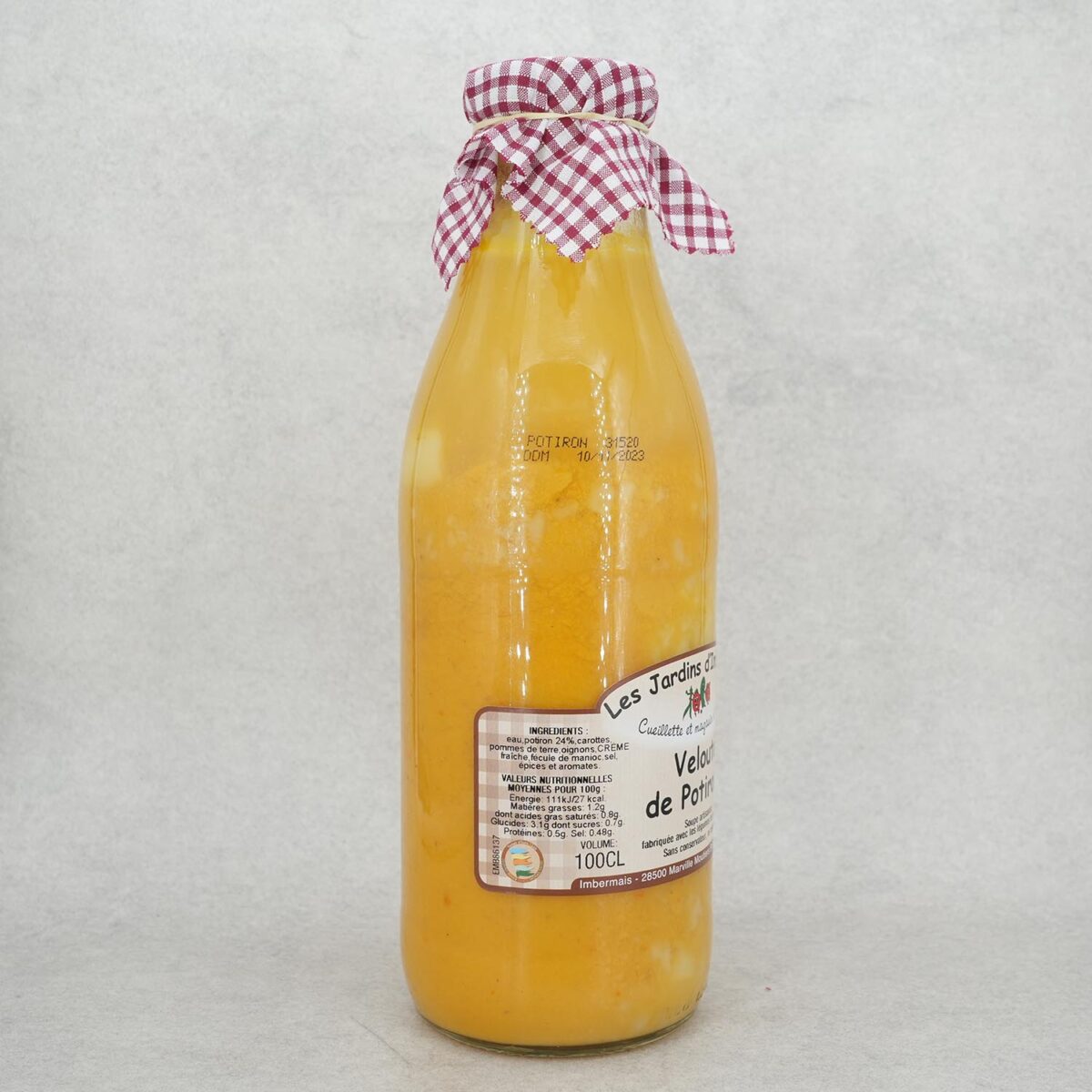 VELOUTÉ DE POTIRON LES JARDINS D'IMBERMAIS – Image 2