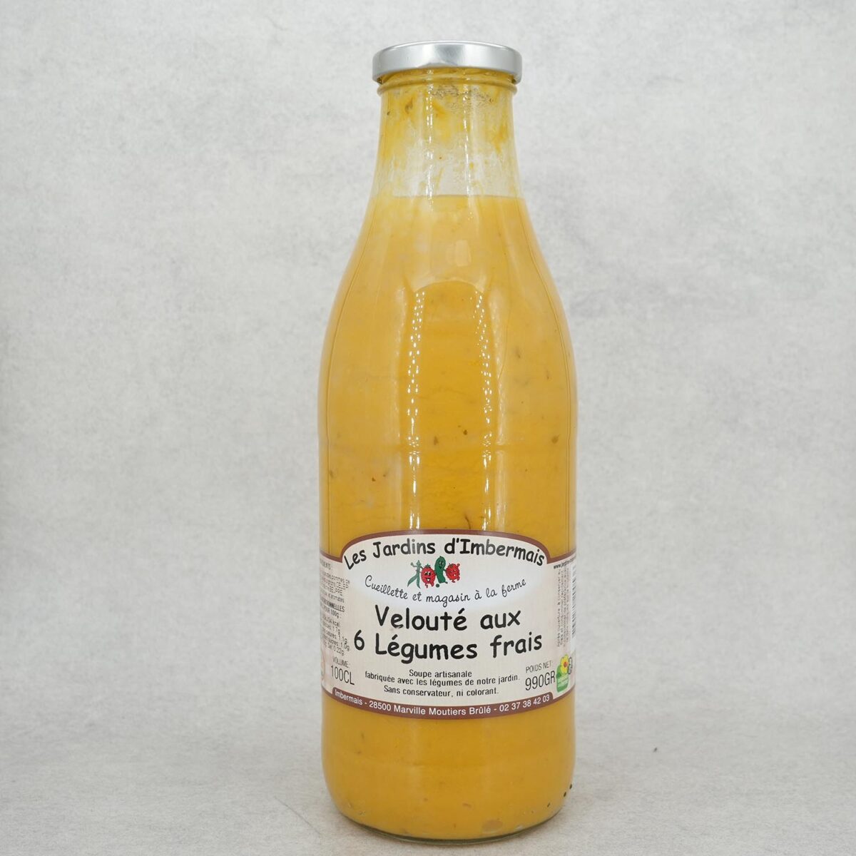 VELOUTÉ AUX 6 LÉGUMES FRAIS LES JARDINS D'IMBERMAIS – Image 1