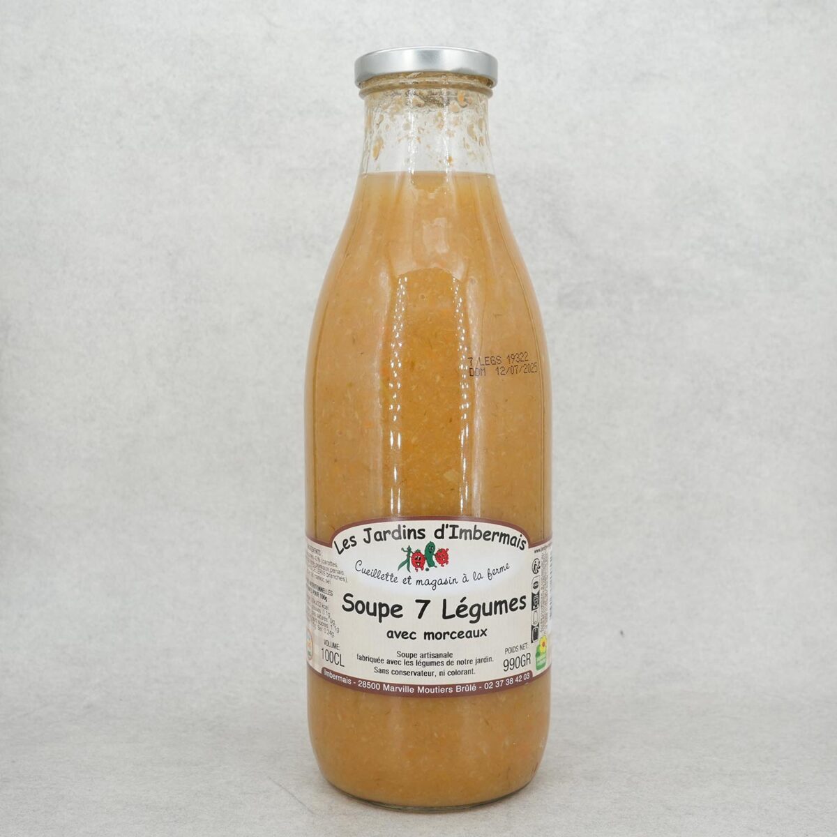 SOUPE AUX 7 LÉGUMES LES JARDINS D'IMBERMAIS – Image 1