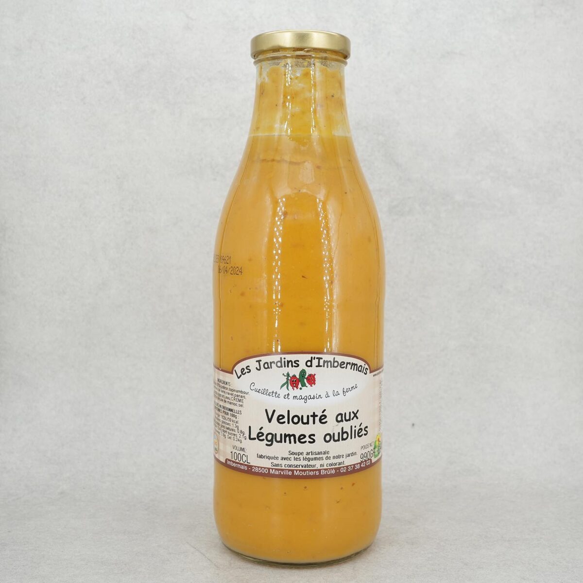 VELOUTÉ AUX LÉGUMES OUBLIÉS LES JARDINS D'IMBERMAIS – Image 1