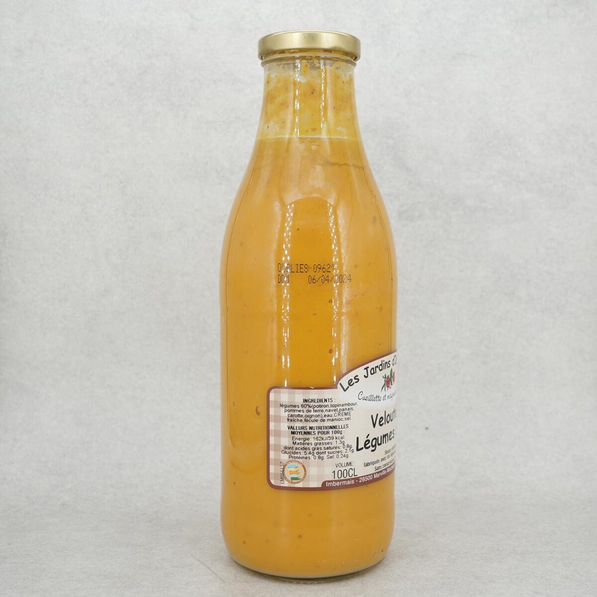 VELOUTÉ AUX LÉGUMES OUBLIÉS LES JARDINS D'IMBERMAIS – Image 2