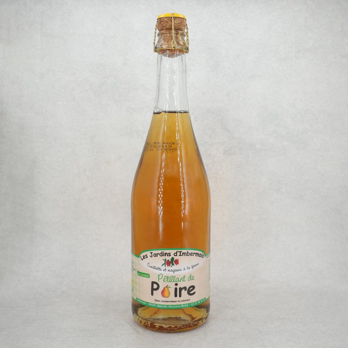 PÉTILLANT DE POIRE LES JARDINS D'IMBERMAIS – Image 1