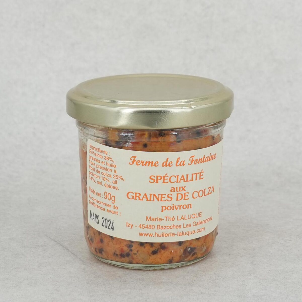 TARTINADE COLZA/POIVRON – Image 1