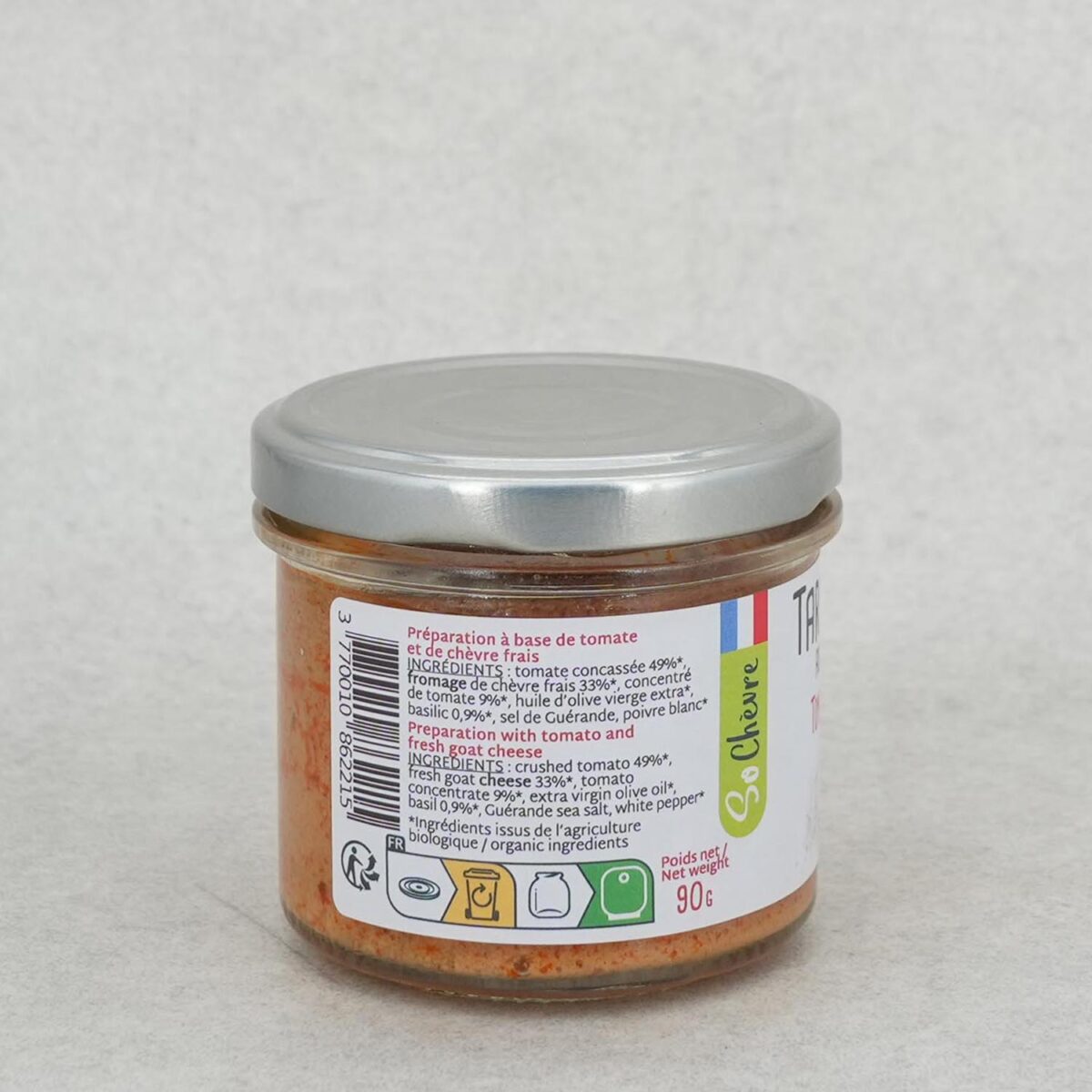TARTINADE TOMATE ET BASILIC AMALTUP – Image 2