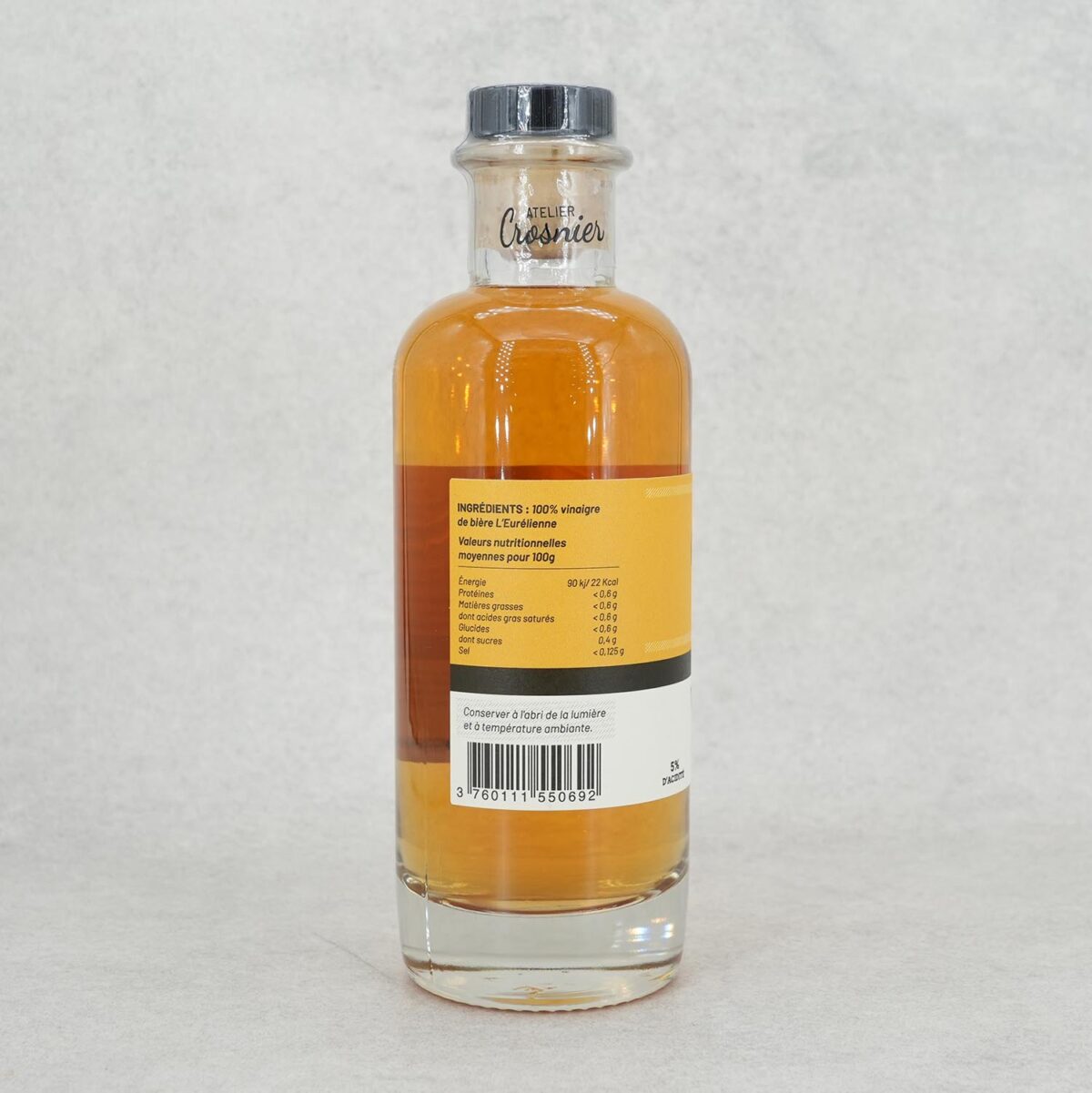 VINAIGRE DE BIÈRE ATELIER CROSNIER – Image 2