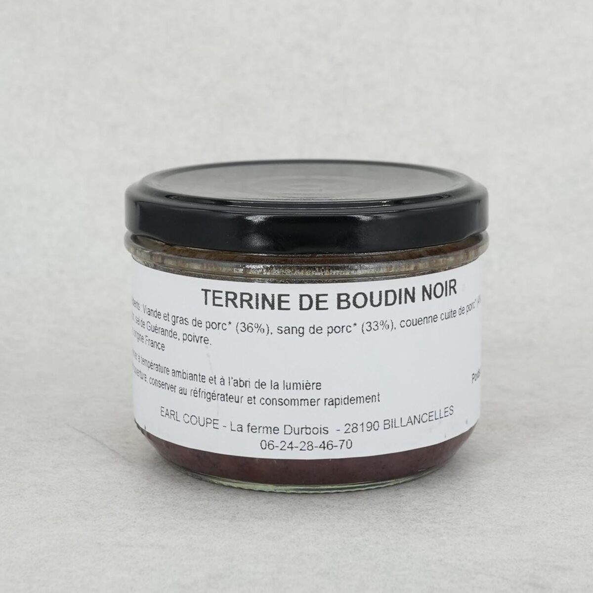 TERRINE DE BOUDIN NOIR – Image 1