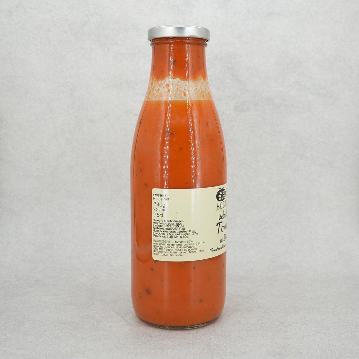 VELOUTÉ DE TOMATES ET BASILIC IMBERMAIS – Image 2