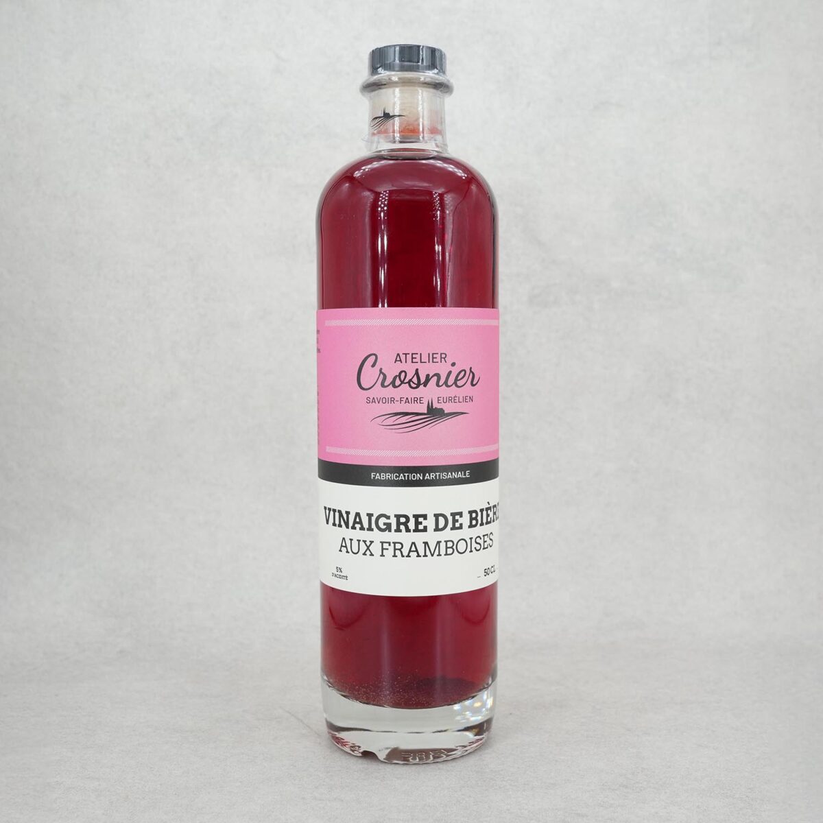 VINAIGRE DE BIÈRE FRAMBOISE ATELIER CROSNIER – Image 1