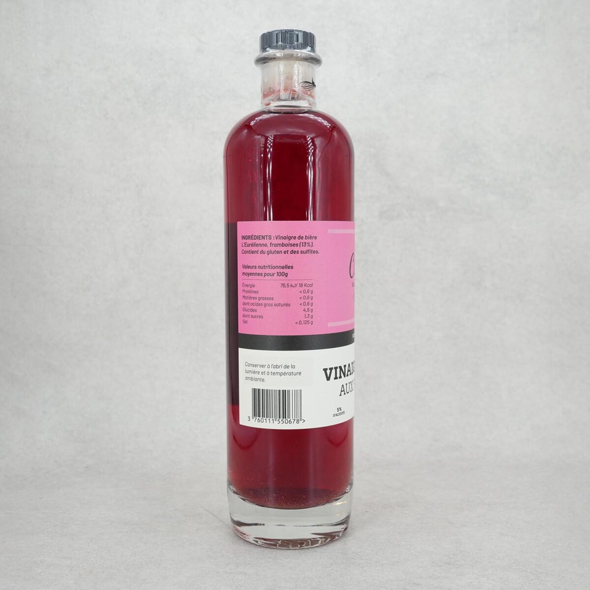 VINAIGRE DE BIÈRE FRAMBOISE ATELIER CROSNIER – Image 2
