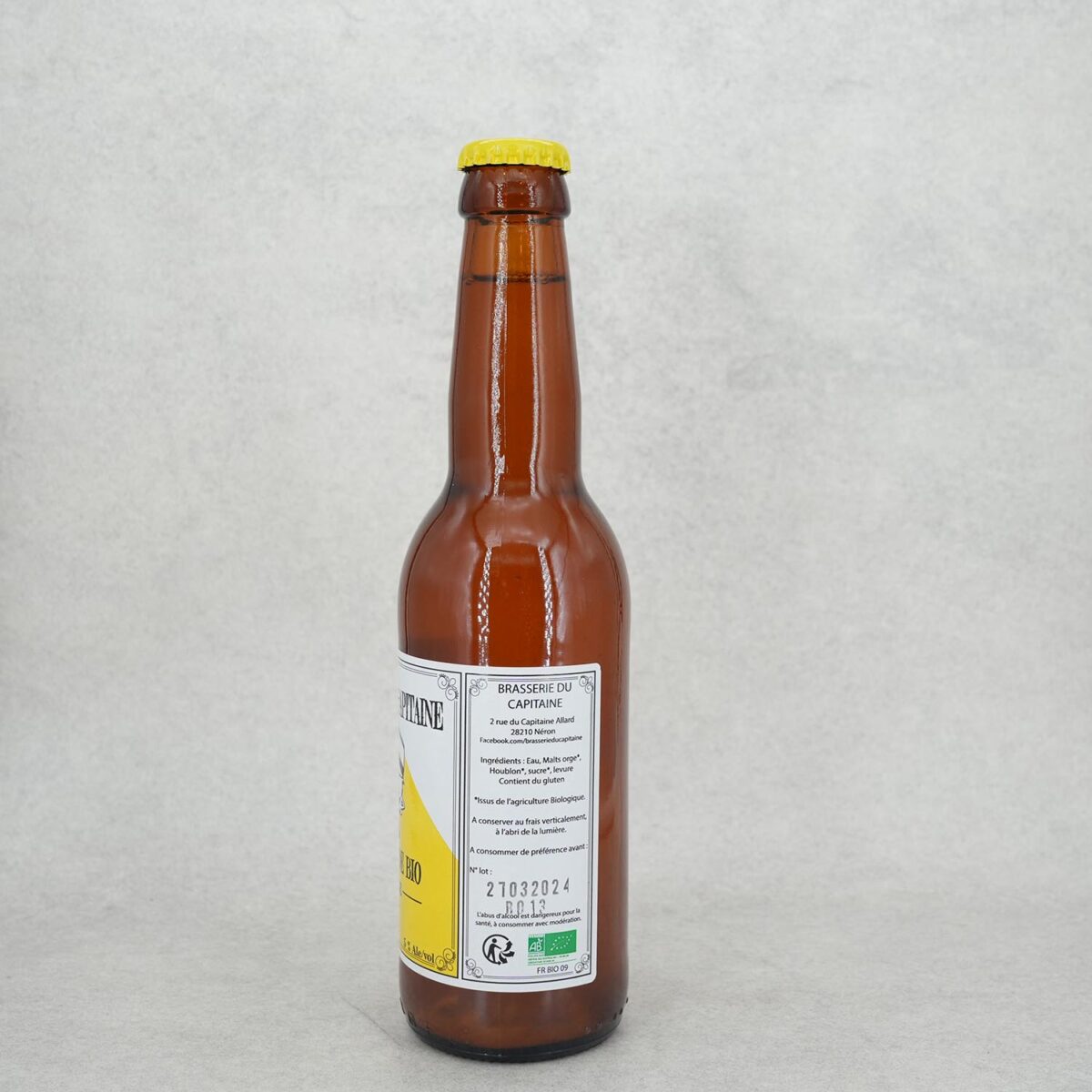 BIÈRE BLONDE BRASSERIE DU CAPITAINE – Image 2