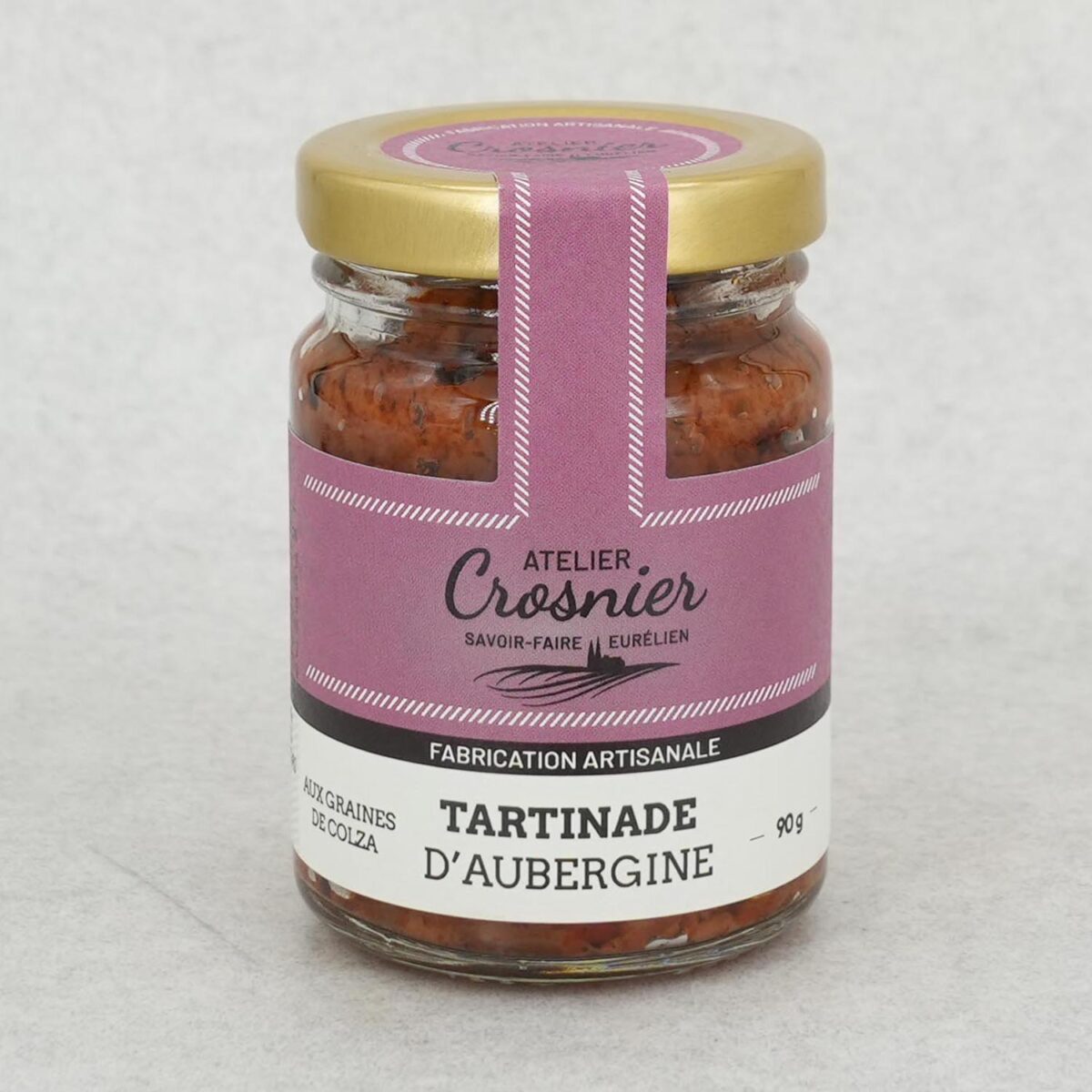 TARTINADE AUBERGINE ATELIER CROSNIER – Image 1