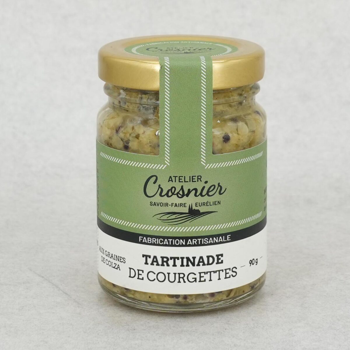 TARTINADE COURGETTE ATELIER CROSNIER – Image 1