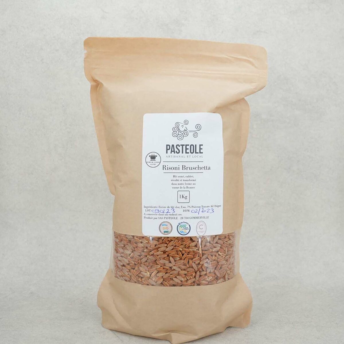 PÂTES RISONI BRUSHETTA PASTEOLE – Image 1
