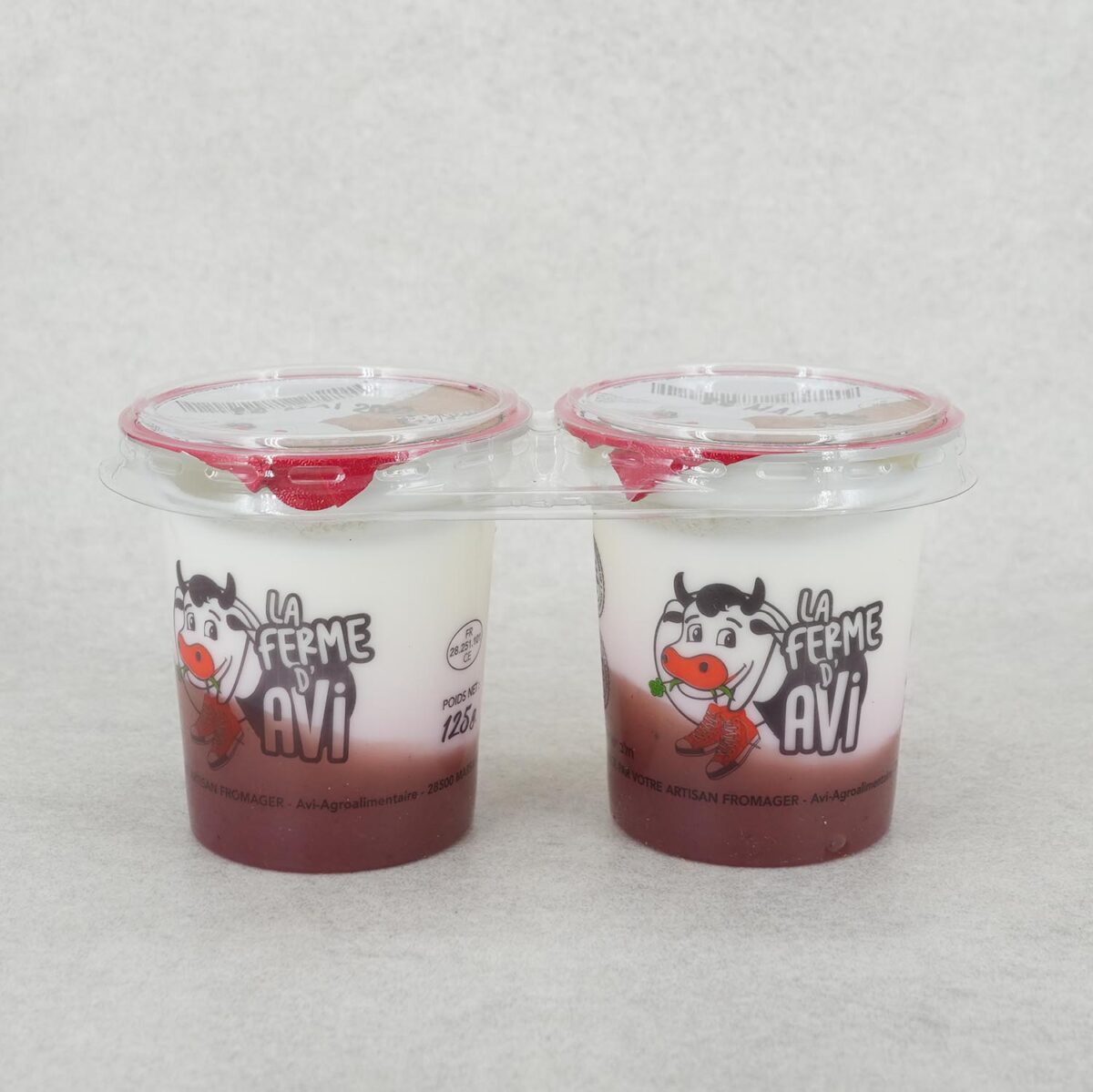 YAOURT BRASSÉ "FRUITS ROUGES"X2 – Image 1