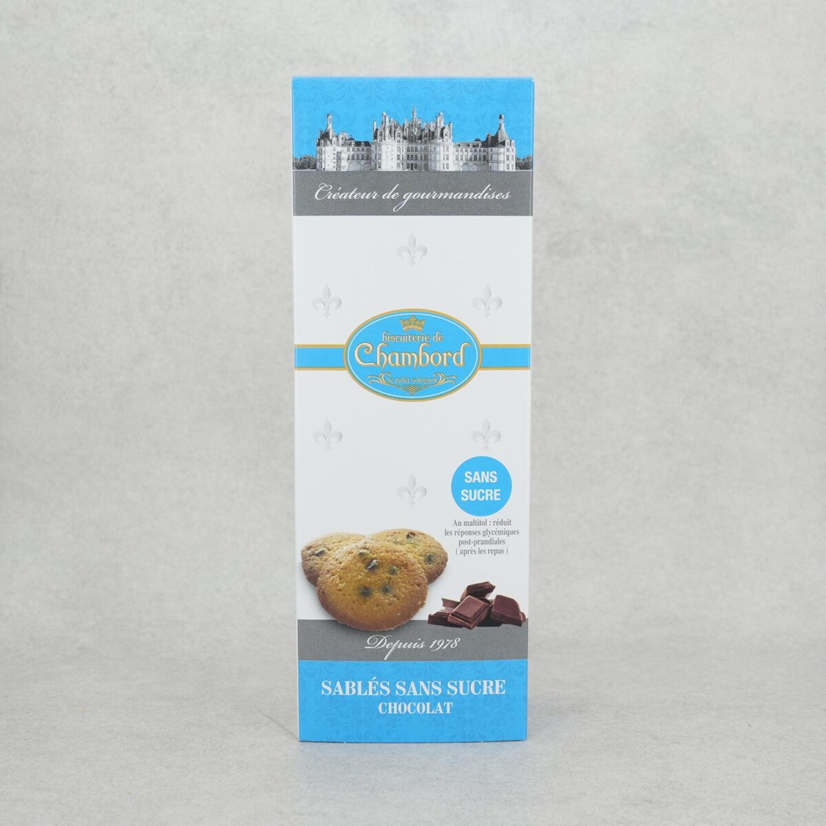 1428.jpg SABLÉS CHOCOLAT SANS SUCRE CHAMBORD – Image 1