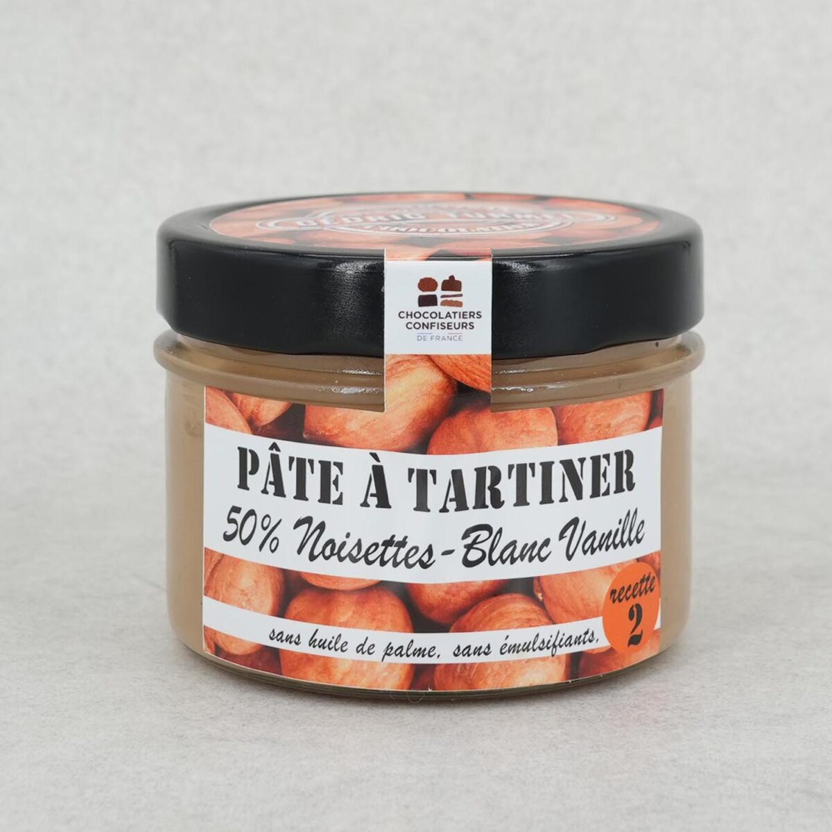 PÂTE À TARTINER BLANC CEDRIC TURMEL – Image 1