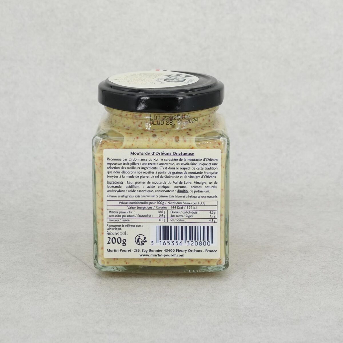 MOUTARDE ONCTEUSE MARTIN POURET – Image 2
