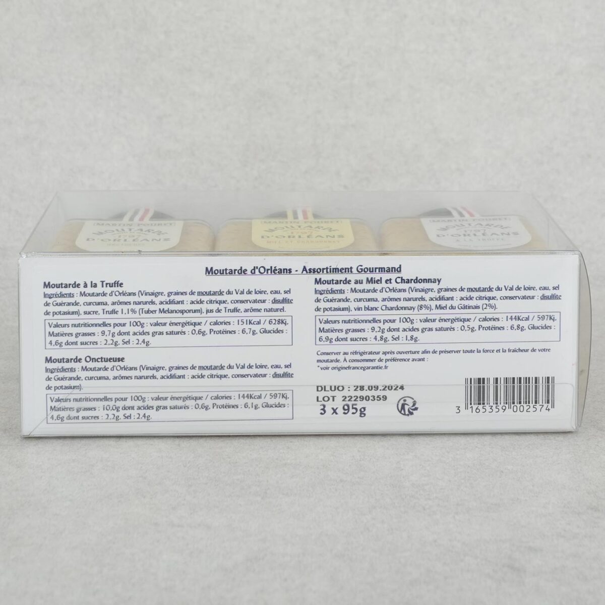COFFRET DE 3 MOUTARDES MARTIN POURET – Image 2