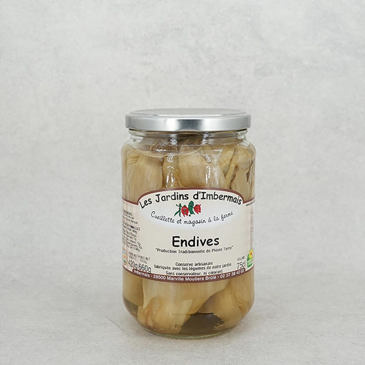 BOCAL D'ENDIVES LES JARDINS D'IMBERMAIS – Image 1