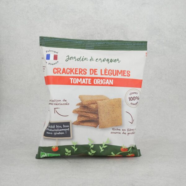 CRACKERS TOMATE ORIGAN JARDIN A CROQUER
