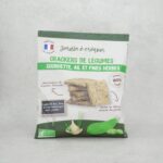 CRACKERS COURGETTE AIL ET FINES HERBES JARDIN A CROQUER