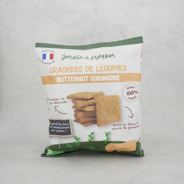 CRACKERS BUTTERNUT CORIANDRE JARDIN A CROQUER