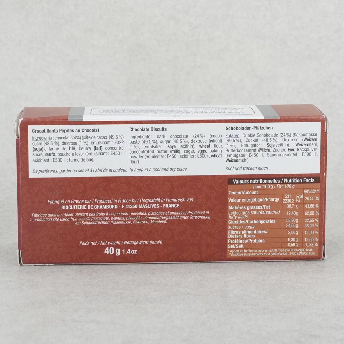 CROUSTILLANT PÉPITES  CHOCOLAT CHAMBORD – Image 2