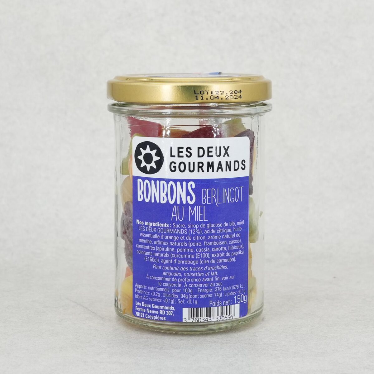 BONBONS BERLINGOTS AU MIEL LES DEUX GOURMANDS – Image 2
