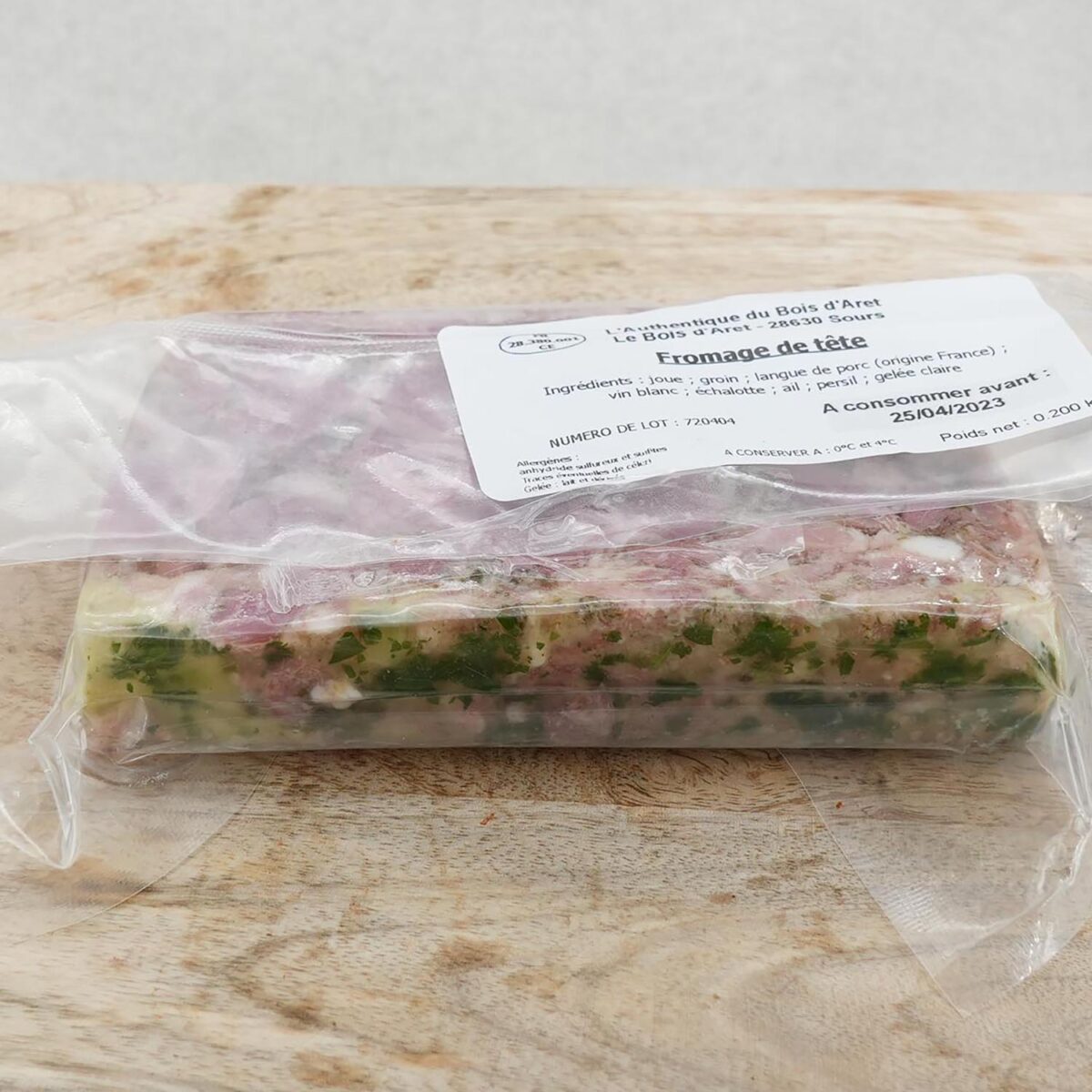 FROMAGE DE TÊTE L'AUTHENTIQUE DU BOIS D'ARET – Image 2