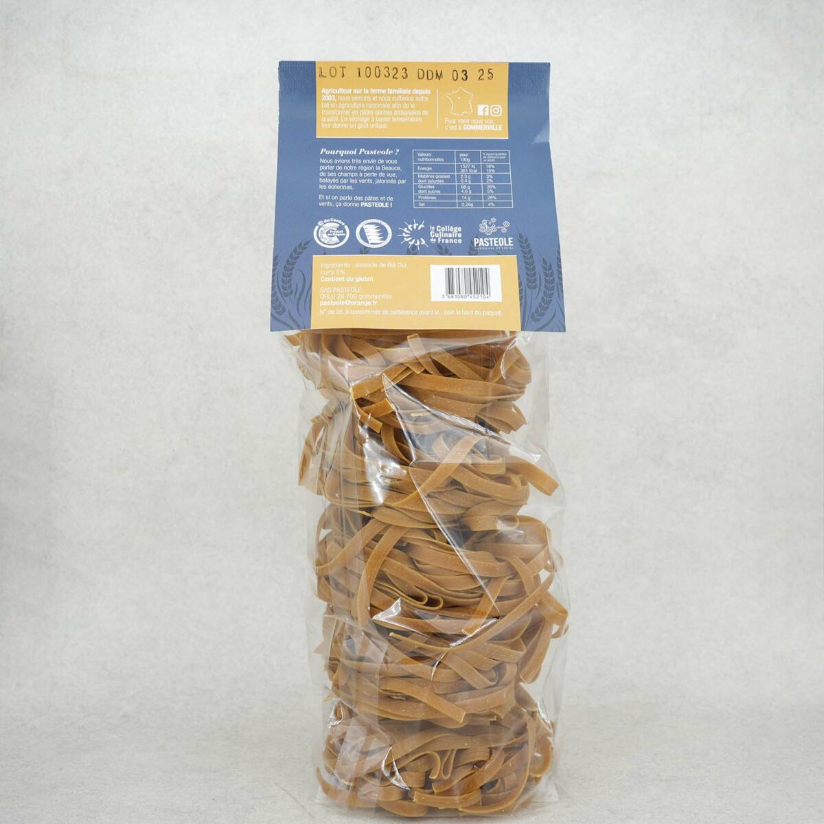 PÂTES TAGLIATELLES CURRY PASTEOLE – Image 2