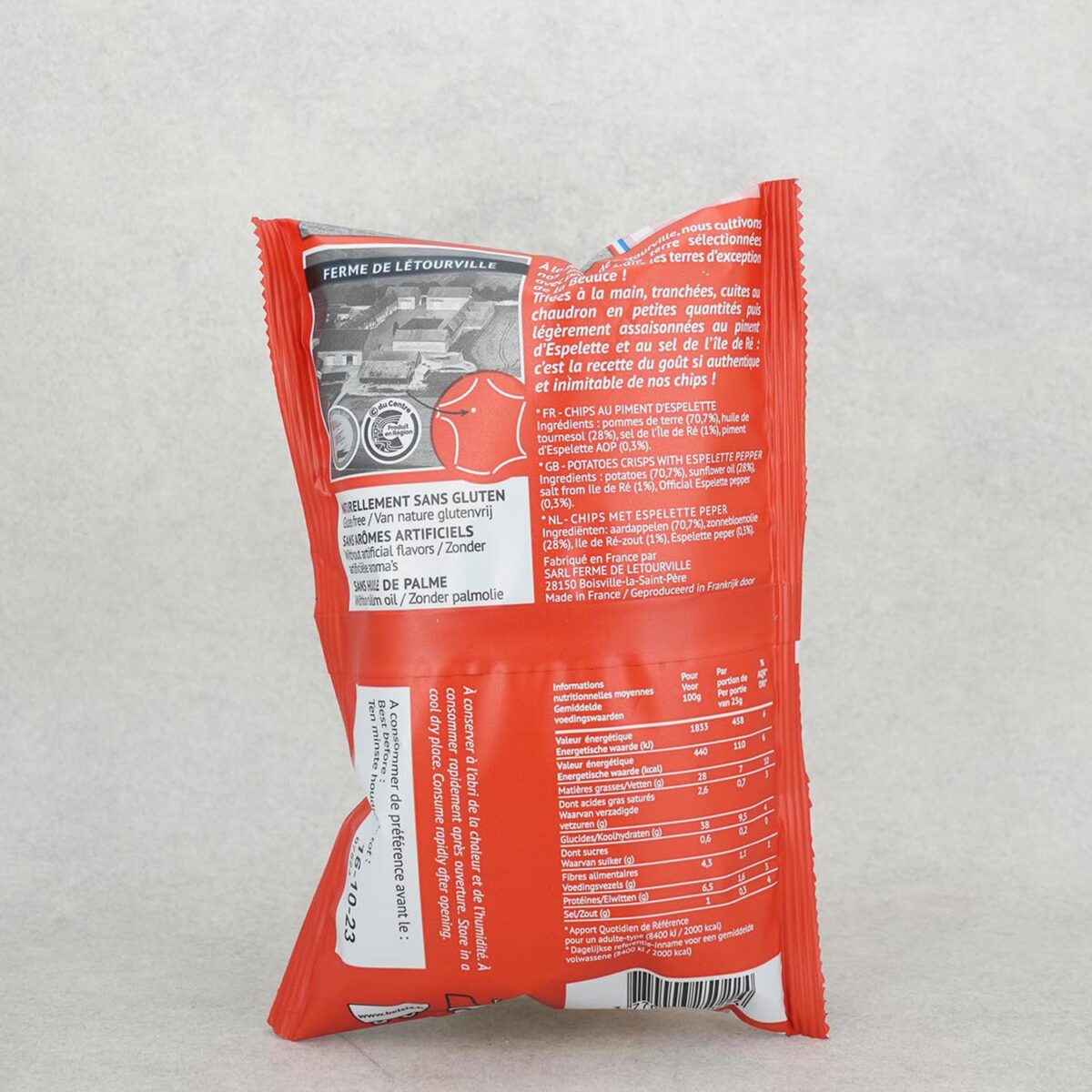 CHIPS AU PIMENT D'ESPELETTE ET SEL D'ÎLE DE RÉ BELSIA – Image 2