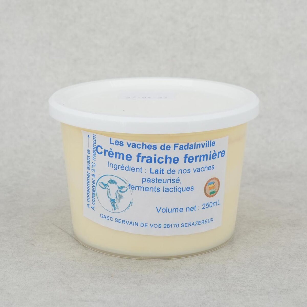 215.jpg CRÈME FRAICHE FERMIÈRE LES VACHES DE FADAINVILLE – Image 1