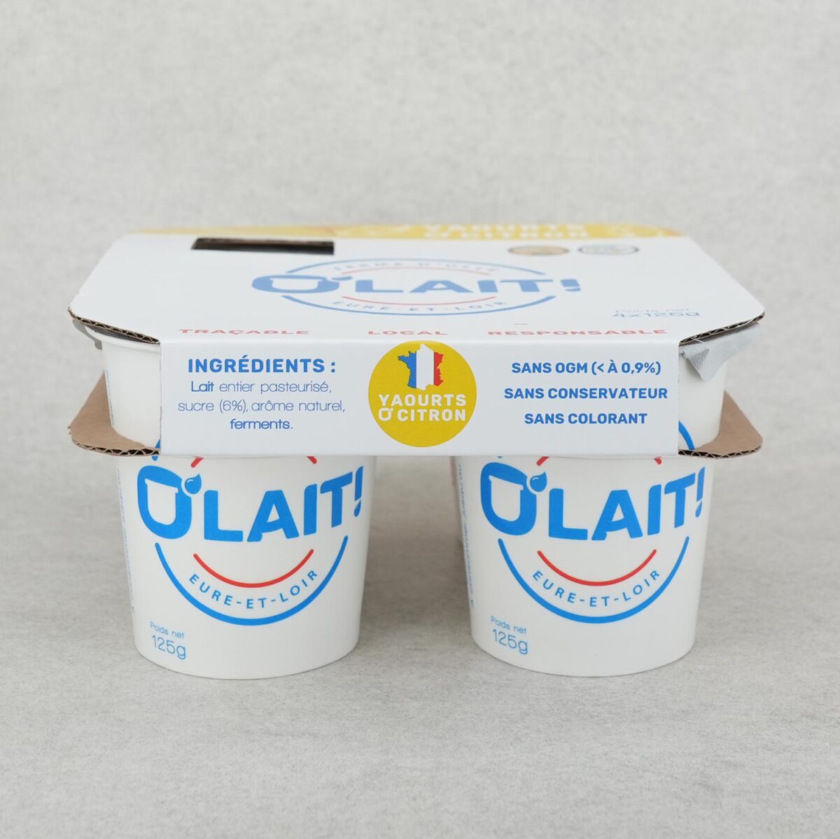 YAOURT AROMATISÉ CITRON X4 – Image 2