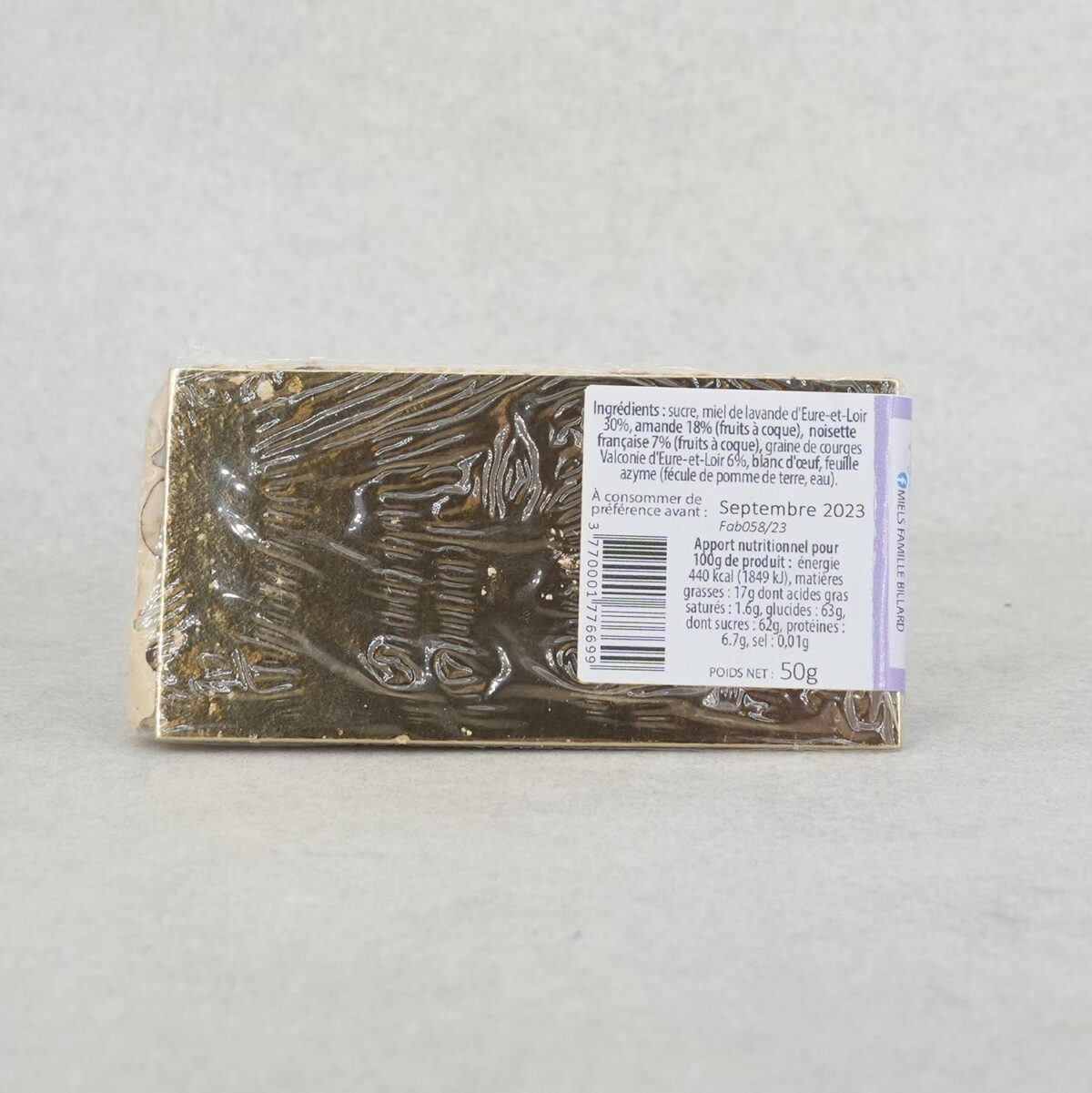 BARRE DE NOUGAT FAMILLE BILLARD – Image 2