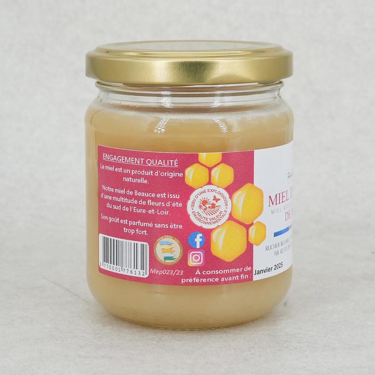 MIEL DE FLEURS DE BEAUCE FAMILLE BILLARD – Image 2