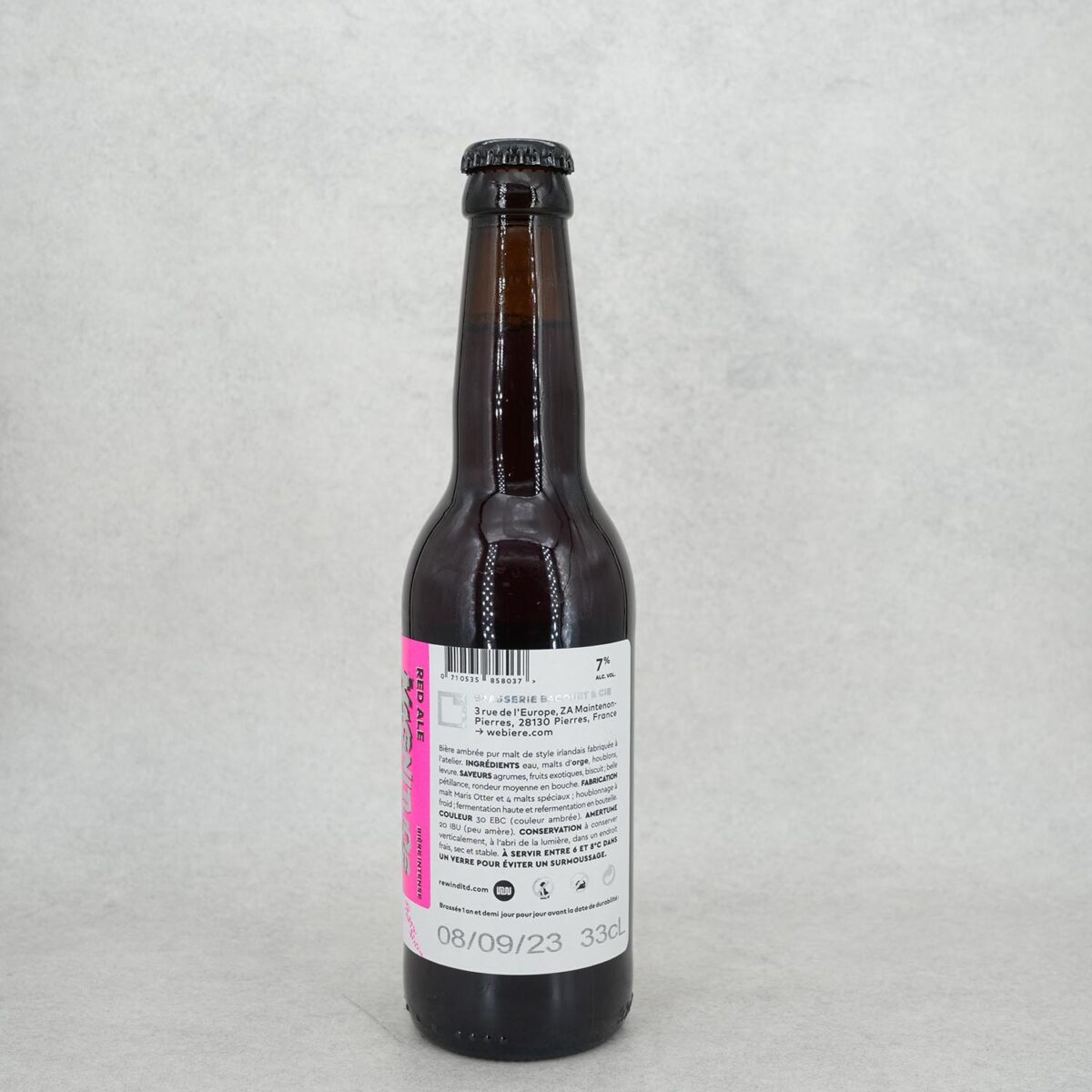 BIÈRE AMBRÉE "MAGNITUDE ABSOLUE" BRASSERIE BACQUET – Image 2