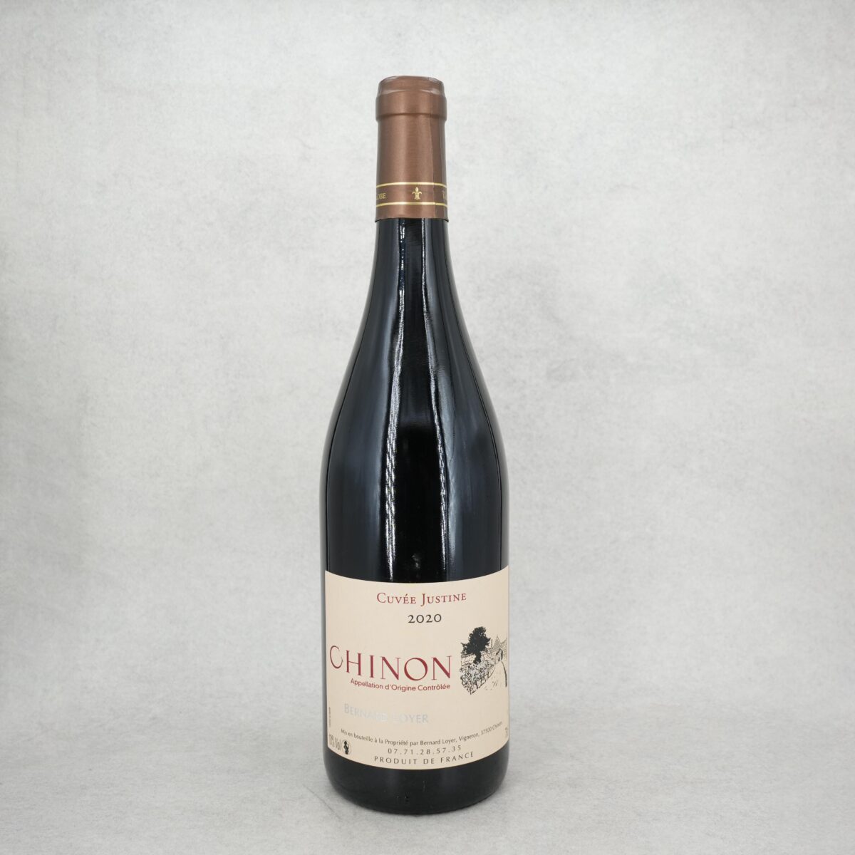 VIN ROUGE "CUVÉE JUSTINE" AOC CHINON – Image 2