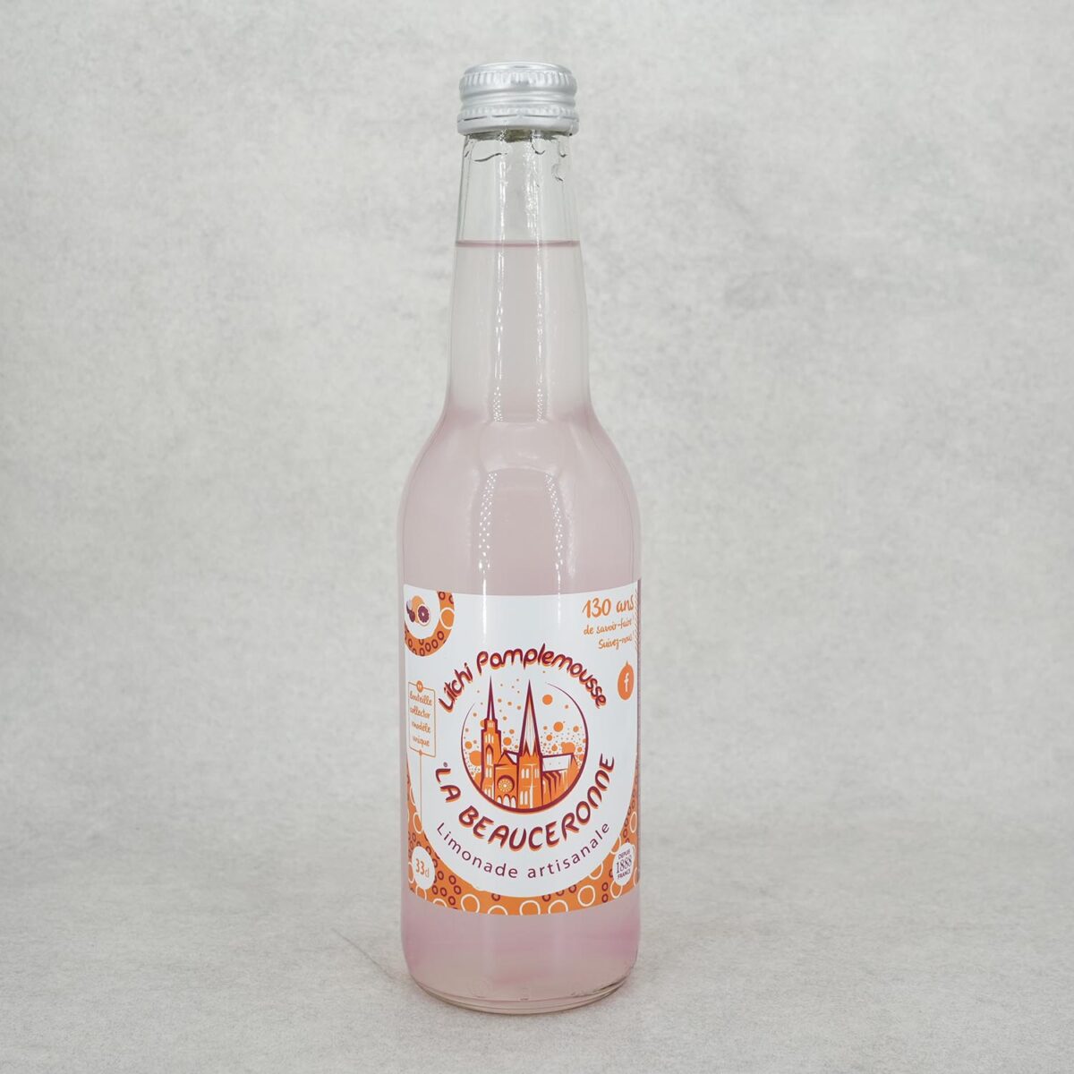 LIMONADE LITCHI/PAMPLEMOUSSE "LA BEAUCERONNE" – Image 1
