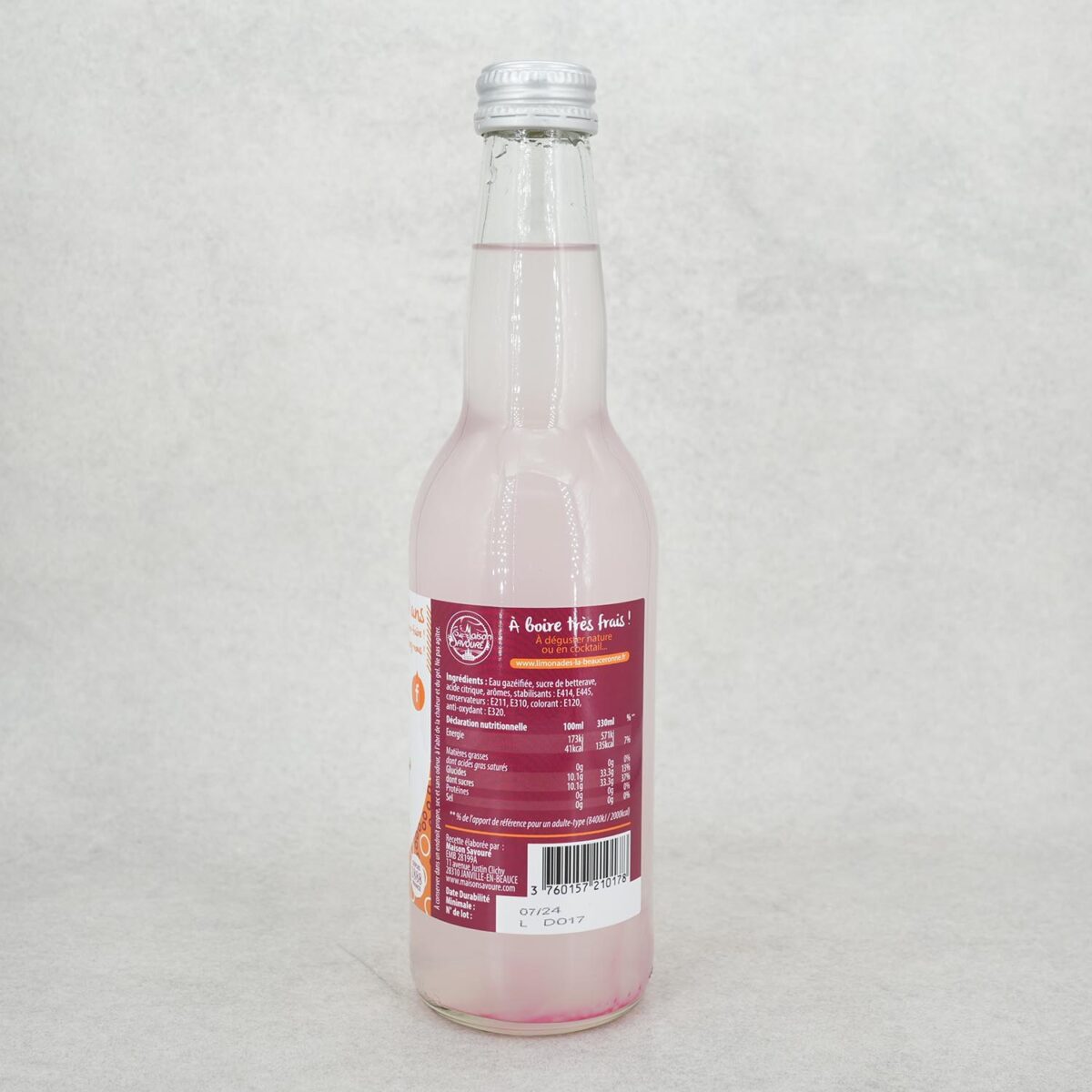 LIMONADE LITCHI/PAMPLEMOUSSE "LA BEAUCERONNE" – Image 2