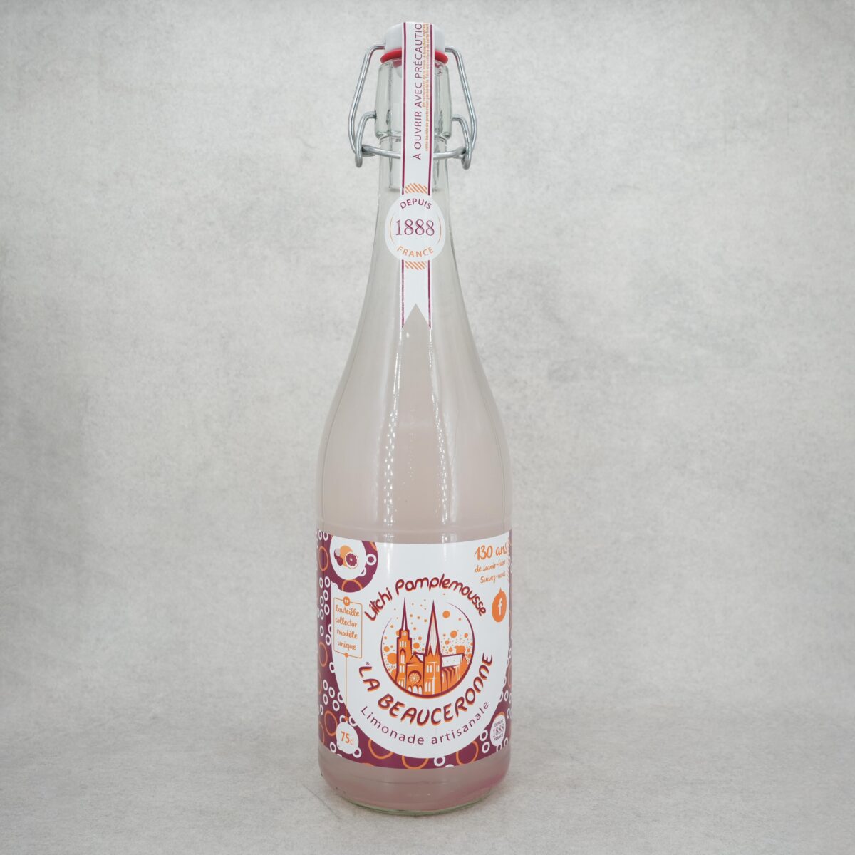 LIMONADE LITCHI/PAMPLEMOUSSE "LA BEAUCERONNE" – Image 1