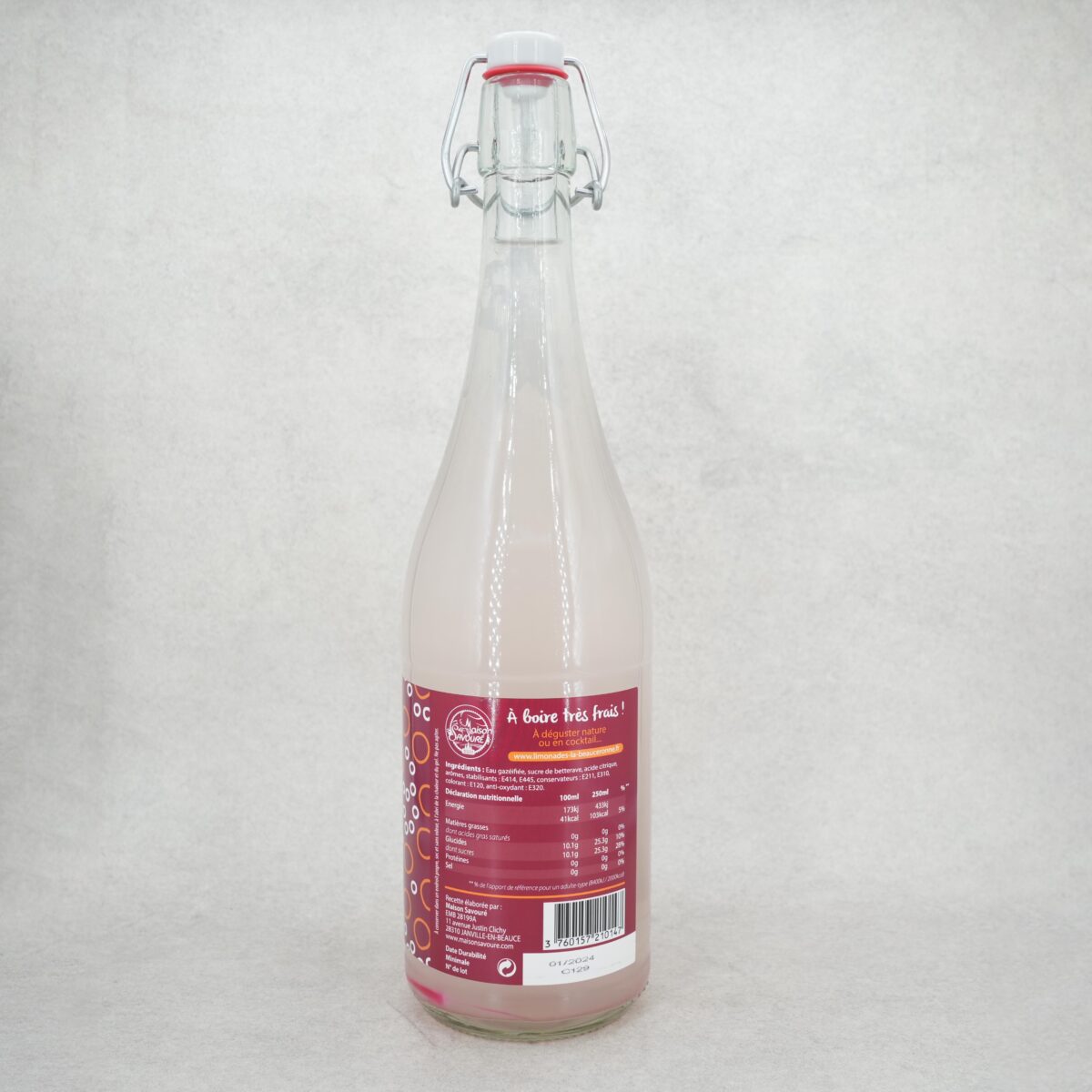 LIMONADE LITCHI/PAMPLEMOUSSE "LA BEAUCERONNE" – Image 2