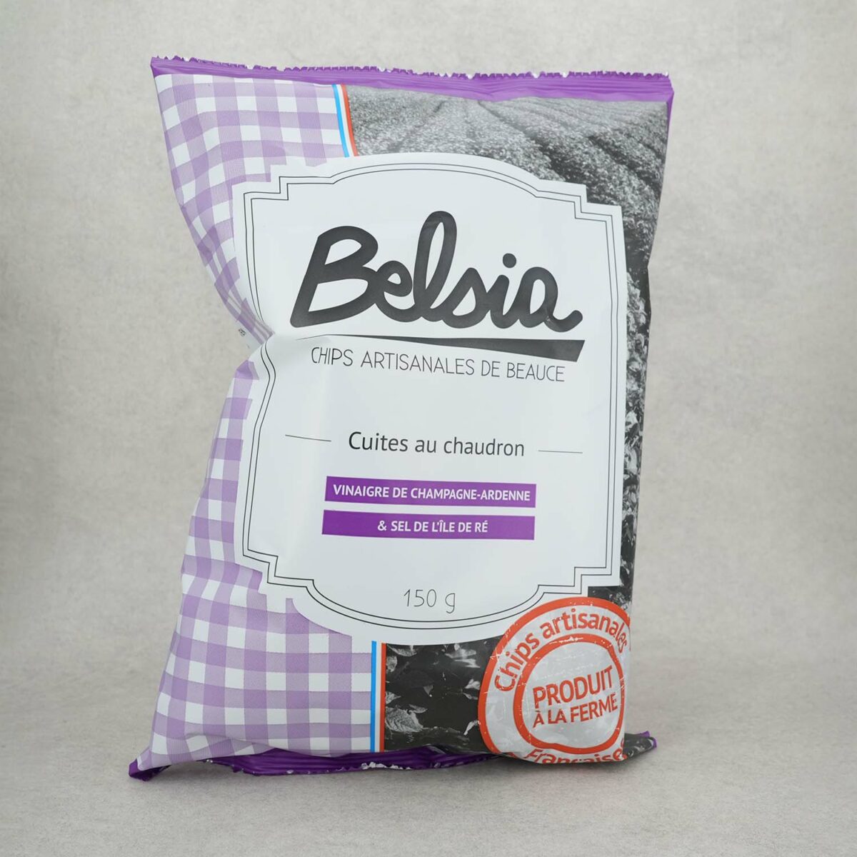 CHIPS AU VINAIGRE DE CHAMPAGNE-ARDENNE BELSIA – Image 1