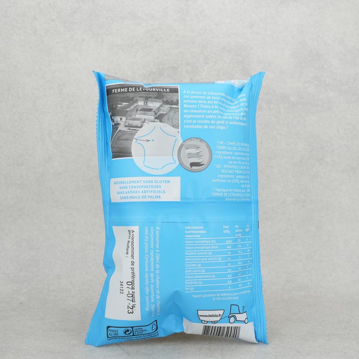 CHIPS AU SEL D'ÎLE DE RÉ BELSIA – Image 2