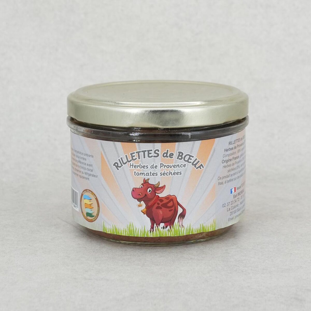 RILLETTE DE BOEUF HERBES TOMATES EARL MOREAU – Image 1